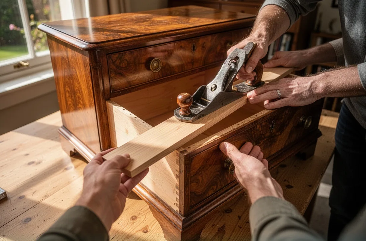 Antique Cabinet and Chest Structural Restoration