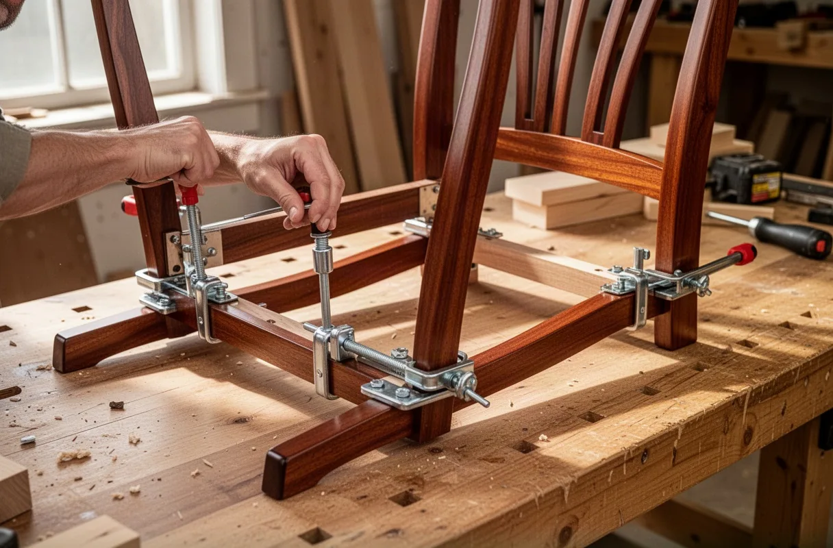 Loose Chair Frame Joint Regluing